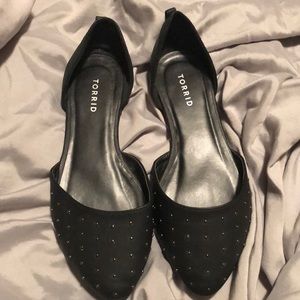 Torrid size 9 studded flats